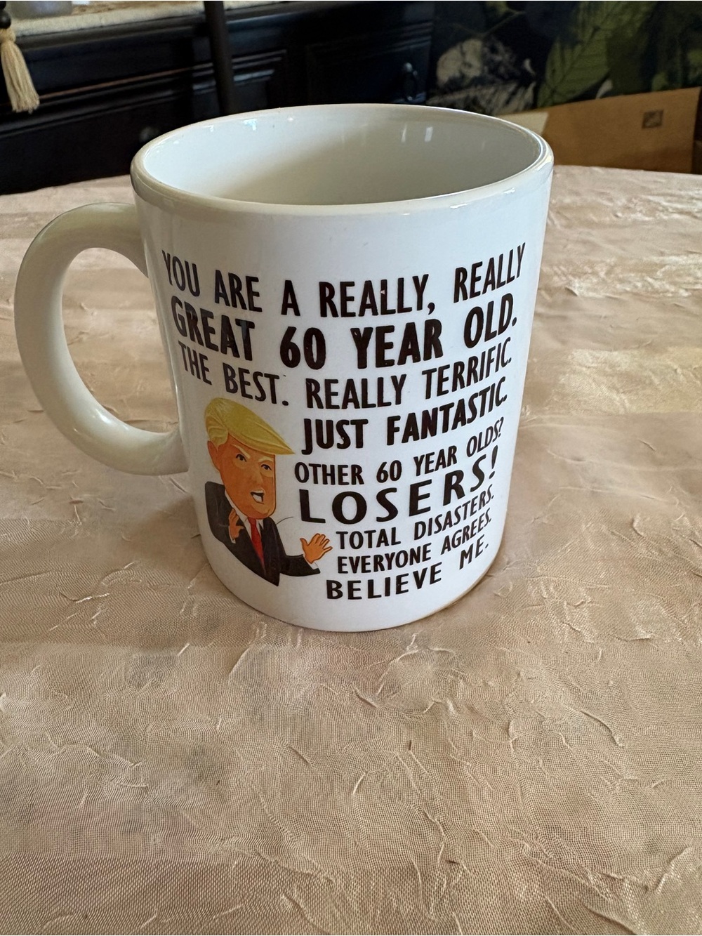 60 Year Old Trump Coffee Mug